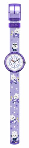 Flik Flak Girl Kids Watch Biosourced Quartz Waterproof Chasing Clouds2