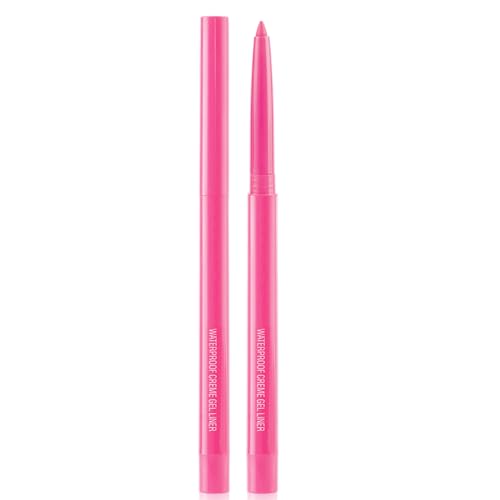 DekRion Eyeliner Pencil, Waterproof Eyeliner Long-lasting, Pink-E...