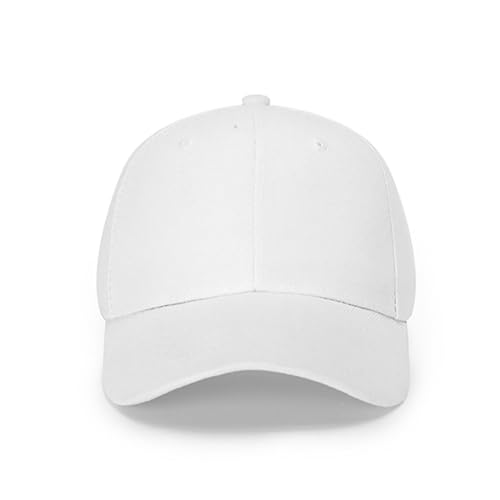Image of Wholesale 20-Pack Solid Baseball Caps - DIY, Breathable, Adjustable Fit