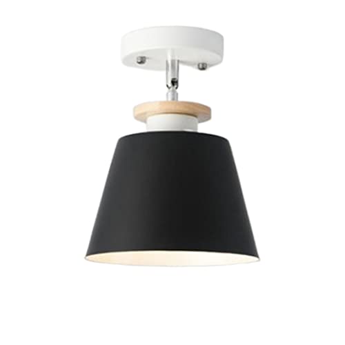 Plafon de Techo Moderna Lámpara de Techo de Madera con Diseño Único Pantalla de 1 Luz Elegante con Brazo Articulado Apliques de Pared Luz Empotrada para Interiores Decoración para Pasillos Y Hoga
