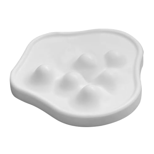 POPETPOP Bandeja para Joyería Creativa de Resistente Organizador de Anillos y Pulseras para Mesa de Tocador Plato de Almacenamiento Decorativo para Collares y Pendientes