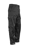 RYNO GEAR EMS Polycotton Pants (Black, 36)