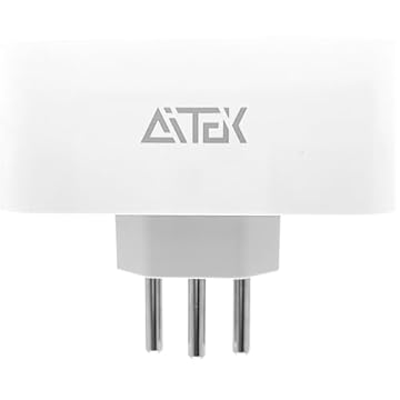 Tomada Inteligente Wi-Fi 10A Bivolt - Controle por Aplicativo Alexa Google Assistente Compatível Android IOS