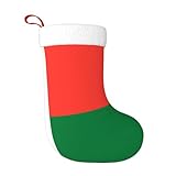 Chaussette de Noël Drapeau de Madagascar - Cérémonie de Noël, Nouvel An, Activité communautaire, Décoration de Scène - Décoration Maison de Vacances