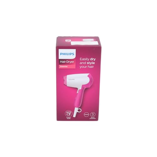 Philips DryCare BHD003/00 Haartrockner, Rosa, Weiß, 1400 W, Rosa, Weiß, 1,8 m, 1400 W, 220-240 V – Ansicht 1