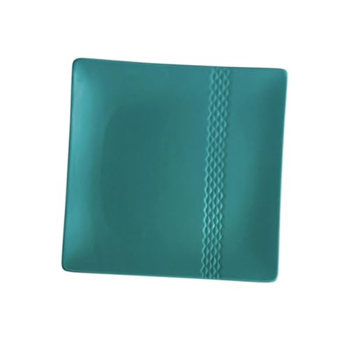 HAKIDZEL Unique Dark Chic Italy Noodles Dish Creative Breakfast Tableware for Home Hotel Suitable for Microwave Oven Freezer Dishwasher