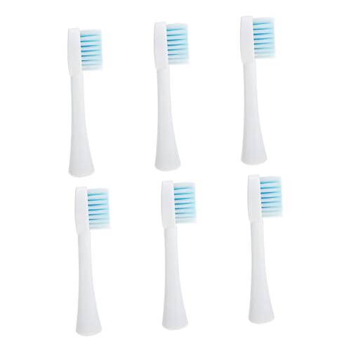 HONMEET 6 piezas Cabezal de Cepillo Eléctrico X- Unidades Recambios Compatibles para Cepillos Oral Cerdas Suaves y Densas para Limpieza Efectiva y Cuidado de Encías Ligero y Portátil para