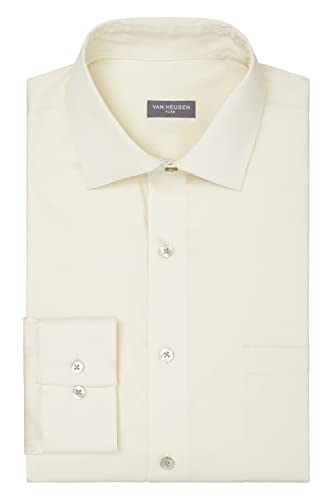 Image of Van Heusen Men's Dress Shirt Slim Fit Ultra Wrinkle Free Flex Collar Stretch