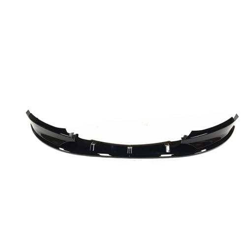 Becquet de pare-choc avant BMW E82 E88 spoiler noir carbone