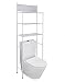 Scaffale per bagno a 3 gradini di metallo Scaffale da bagno su wc 165 cm