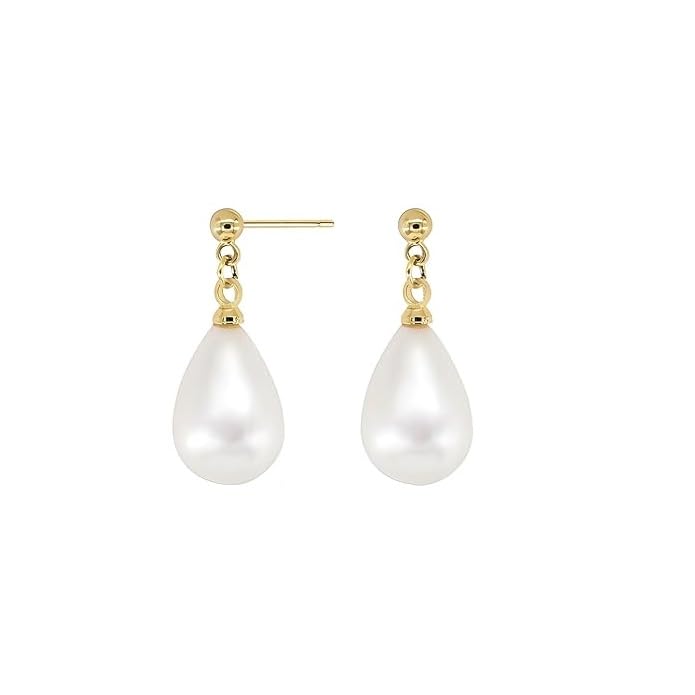 SELSHE Pearl Earrings for Women, Simple Gold Pearl Drop Earrings 14K Gold Plated Pearl Dangle Earrings Dainty Gold Pearl Earrings Elegant Pearl Drop Earrings for Women Trendy Pearl Jewelry for Women, (B0CRDHBW8G) Amazon Price History, Amazon Price Tracker