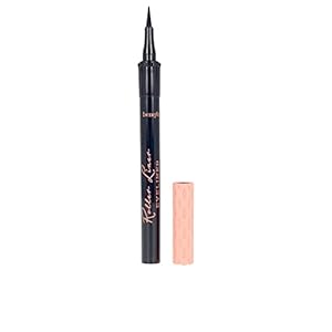 Benefit Roller Liner True Matte Liquid Eyeliner, Black, 0.03 Fl Oz