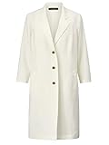 modischen Stil Marken Mantel Off-white in klassischer Form Gr. 52 0123282756 (as3, numeric, numeric_52, regular, regular)