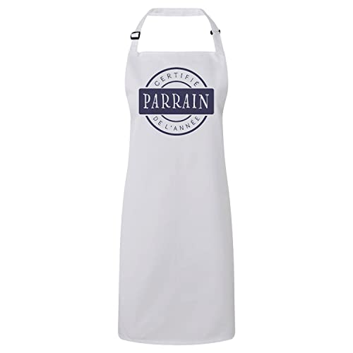 Tablier Cuisine Parrain anti-taches pour protéger vos vêtements avec élégance