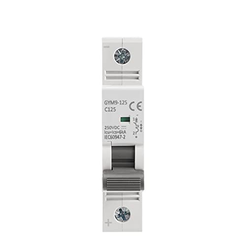 Disjoncteur monophasé 100A GYM9-125 pour éviter les surcharges électriques de votre système CC