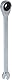 BRILLIANT TOOLS BT013706 Ratschenringschlüssel, 6 mm [Powered by KS TOOLS]