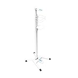 ナカバヤシ 足踏み消毒ポンプスタンド ホワイト FPS-101W 1台 組立品 top1-ds-2442082 [独自簡易包装]