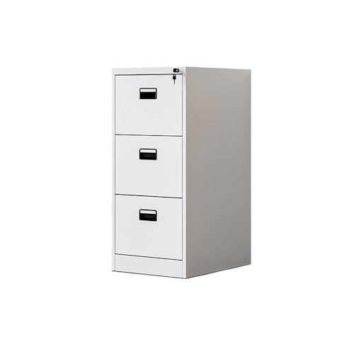 FZL02068LM Carpeta Cajón de Oficina A4, archivador, cajón, Almacenamiento de Datos, gabinete Corto con Cerradura, gabinete de Almacenamiento Multifuncional Carpetas de Archivos(Medio)
