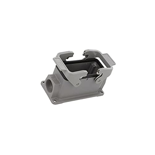 Boîtier Han 16B M25 HARTING 19300161231 capot connecteur rectangulaire métallique