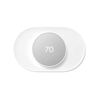Google Nest Thermostat - Smart Thermostat for Home - Programmable Wifi Thermostat & Trim Kit - Made for the Nest Thermostat - Programmable Wifi Thermostat Accessory - Snow