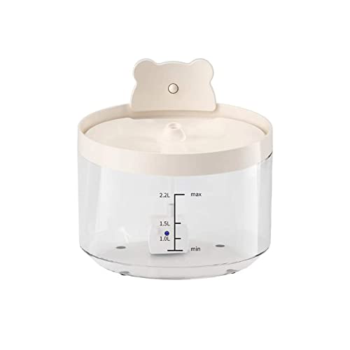 Fuente automática de agua para gato y perro USB 2.2L miniatura 1