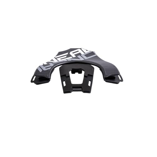 O’NEAL | Protektoren-Ersatzteil | Motocross Enduro | Rückenteil Tron Neckbrace Black/Weiß | Back Part TRON Neckbrace | Schwarz Weiß | One Size