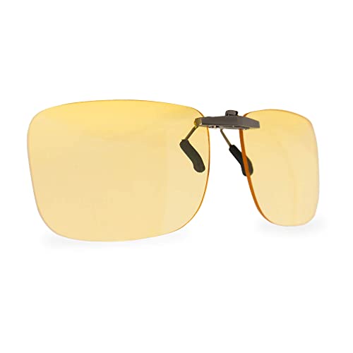 Titan Sports Clip-on-a Clip-on Óculos Gamer Titans – Amarelo - Not_machine_specific