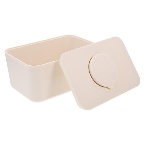 Boîte à mouchoirs en silicone distributeur de table moderne couleur beige Alipis