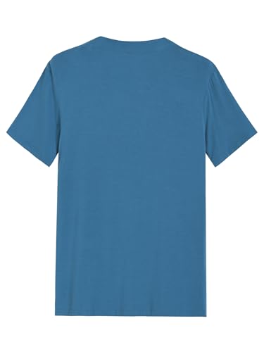 Image of Latuza Men's Viscose Pajama Top Button Up Sleep Shirt
