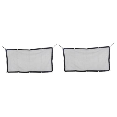 HOLIDYOYO 2pcs Dog Barrier for Pet Fence Net Car Dog Mesh Safe Mesh Gate Comfortable for Your Pet