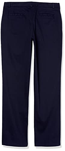 Image of Nautica Girls' School Uniform Twill Skinny Pants, Comfortable Stretch Material, Wrinkle & Fade Resistant
