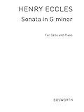 Henry eccles: sonata in g minor for cello and piano