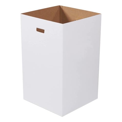 BOX USA Cardboard Trash Cans and Recycling Bins, 40 Gallon 18