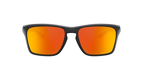 Oakley Man Sunglasses Black Ink Frame, Prizm Ruby Polarized Lenses, 60MM