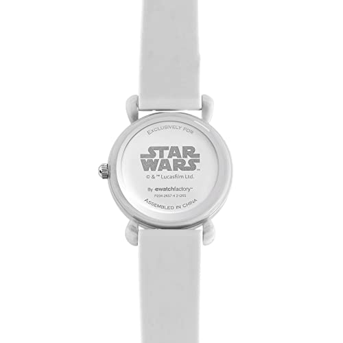 Star Wars The Mandalorian Kids' Plastic Time Teacher Analog Quartz Silicone Strap Watch3