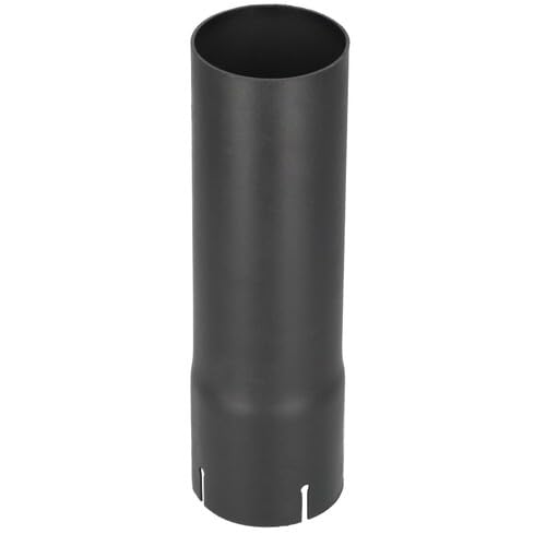 Exhaust Stack - 3-1/2" x 12" Straight Black