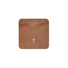 Pearl Cross-Gold