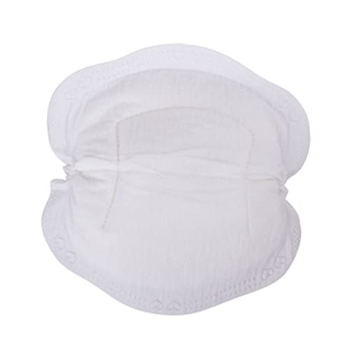 Toyvian 1 Caja 24 Piezas Absorbentes Desechables Zapatillas Leche Sujetadores De Lactancia para Amamantar Almohadillas para Amamantar Amamantamiento Algodón