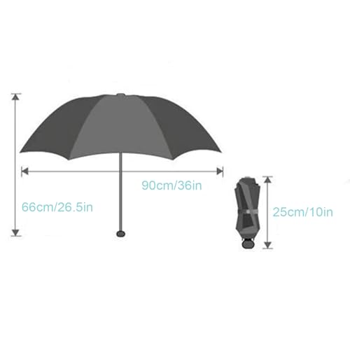 lace parasol umbrella Folding Anti-uv Sunshade Vintage Embroidered Sun Protection (BLK)