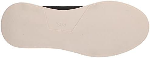 BOSS Men's Suede Sneakers with Rubber Sole, Galaxy Black, 10 | Image 3