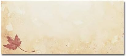 Fall Leaves #10 Envelopes - 100 Envelopes - for Stationery, Letters, Invitations