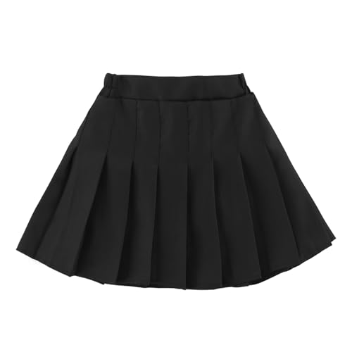Image of Girls Pleated Skirts Built in Shorts Little Kid Athletic Flowy Skorts Skirts Toddler Girls Tennis Skorts for Girl 3-14 Years