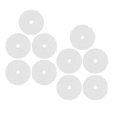 AMUSLESUR フルーツ乾燥機用シリコンシート 10枚セット 丸型ノンスティック乾燥マット 耐熱シリコン素材 食品用脱水シート 家庭用乾燥機アク