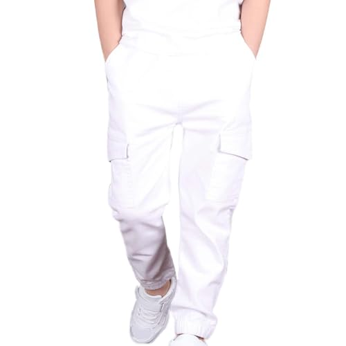 Teen Boy Sweatpants Casual Stretchy Relaxed Fit Active Joggers with Pockets Fashion Elastic Waist Sports Cargo Pants2