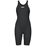 Arena Women's Powerskin St 2.0 Full Body Short Leg Swimsuit, Black, 34