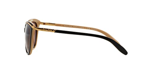 Ralph Woman Sunglasses Black Frame, Polar Gradient Brown Lenses, 54Mm #TOP1