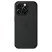 Apple iPhone 16 Pro Silicone Case with MagSafe and Camera Control: Lightweight Phone Case, Wireless Charging Compatible, Smooth Matte Finish; Black