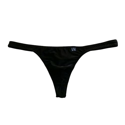 Gogobear Mens Ice Silk T-Back Thong Low Rise Sexy Bulge Pouch Panties Underwear2