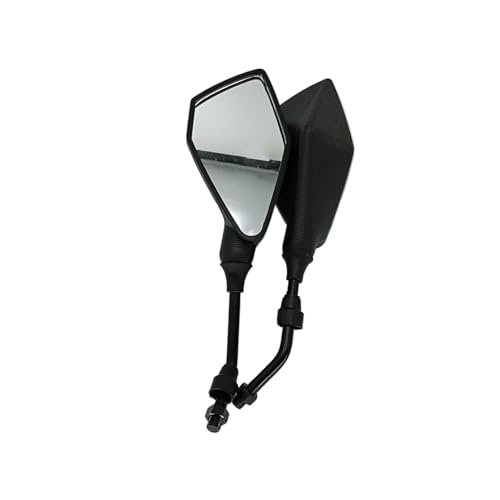 lateral espejo retrovisor 10mm Motocicleta Scooter Parte Trasera Espejo Convexo Espejo Motocicleta Manillar Extremo Espejos Retrovisores Laterales Espejos Retrovisores
