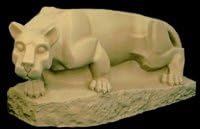 Fanatic Supply Penn State Nittany Lion Outdoor Statue - Vinyl, 36 inch - Sandstone Finish